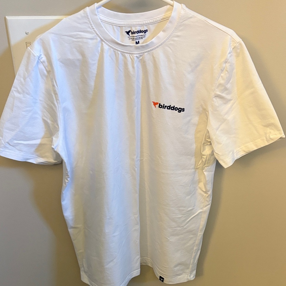 Birddogs Classic White Short Sleeve Tee